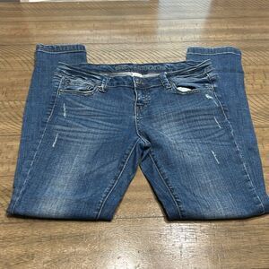 Vintage Y2K Blue Asphalt low rise jeans size 7 short